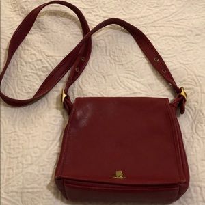 Vintage Red Coach Purse